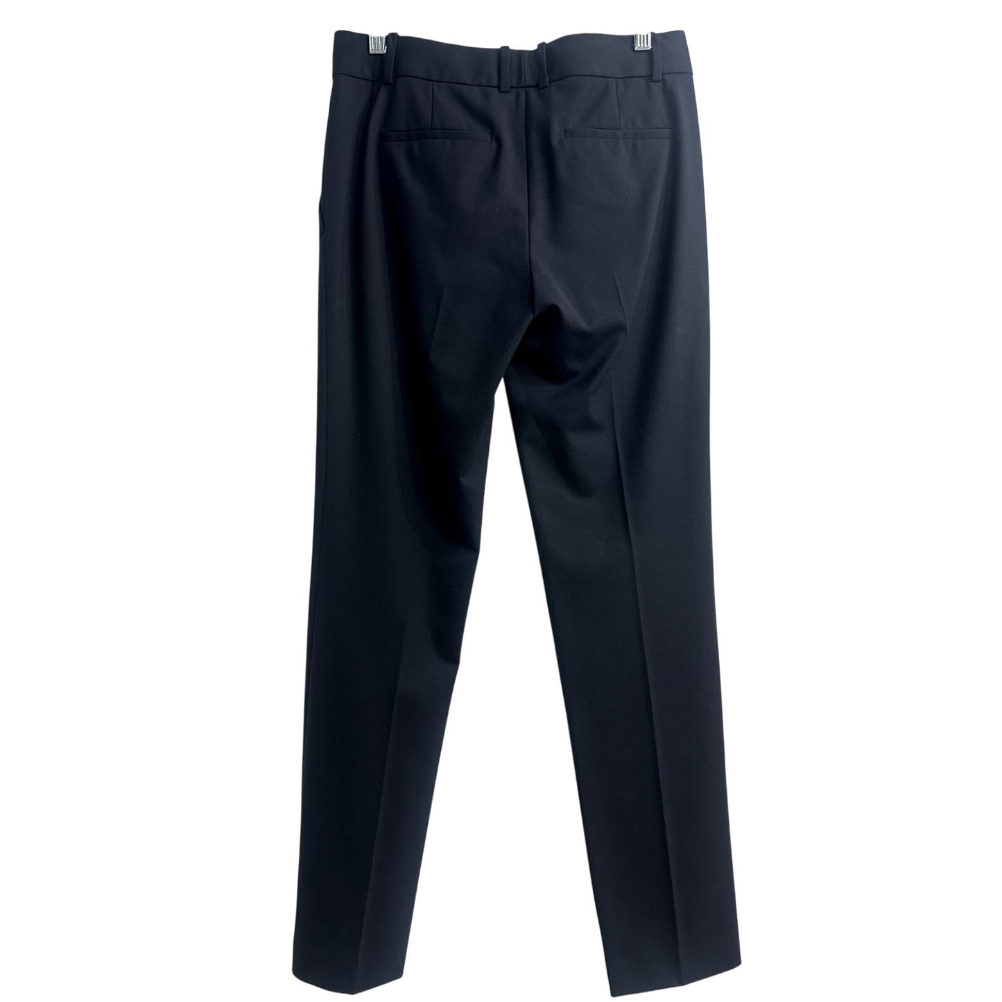 Theory Tailored Straight Leg High Waisted Trousers