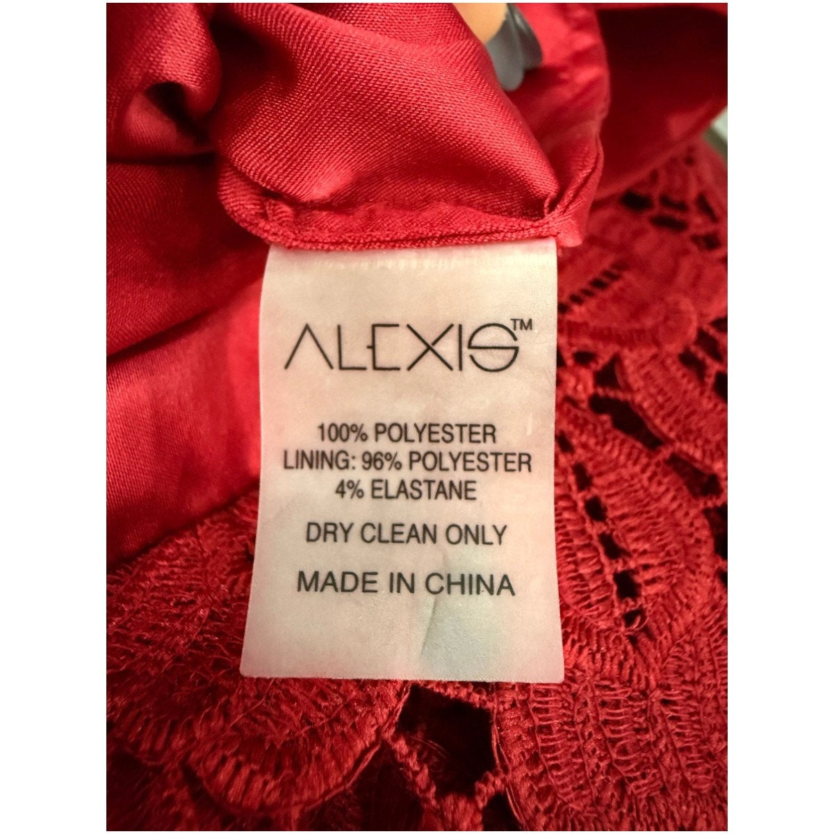 ALEXIS Laurel Tiered Guipure Lace Gown Maxi Dress