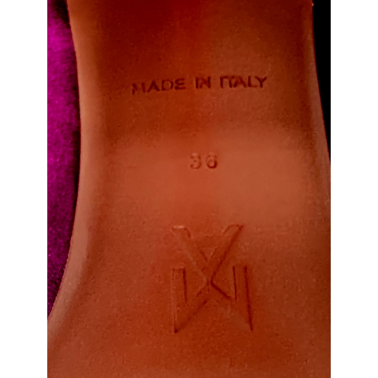 Amina Muaddi Satin Begum Crystal Pump Heels