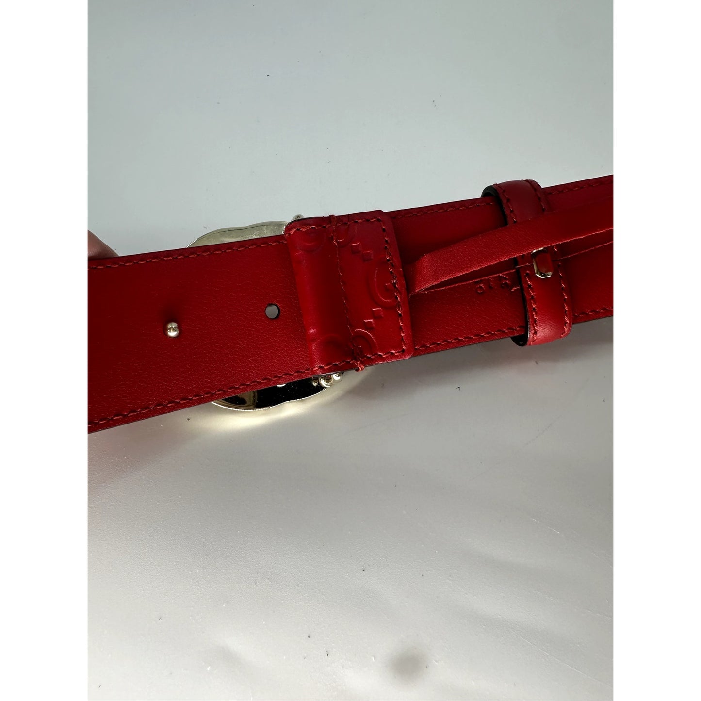 Gucci Leather GG Guccissima Monogram Belt