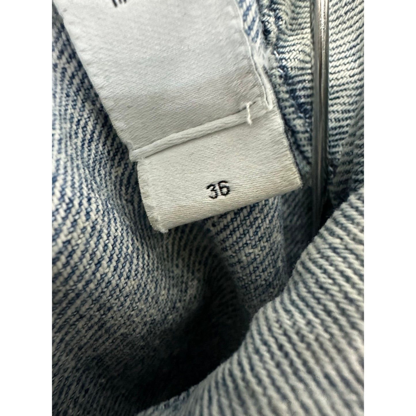 Iro Paris Wash Cotton Denim Orkney Puff-Sleeve Button-Front Jacket