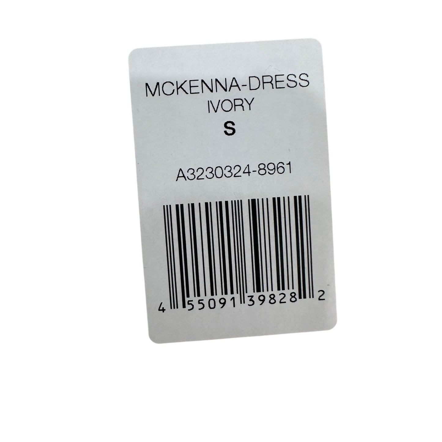Alexis McKenna Wool Sleeveless Peplum Mini Dress Ivory Women's Size Small NWT