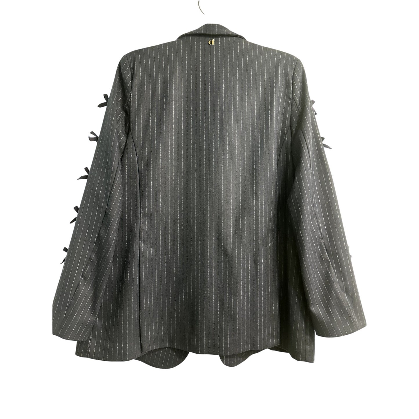 Dixie Bow Ribbon Accent Blazer Jacket