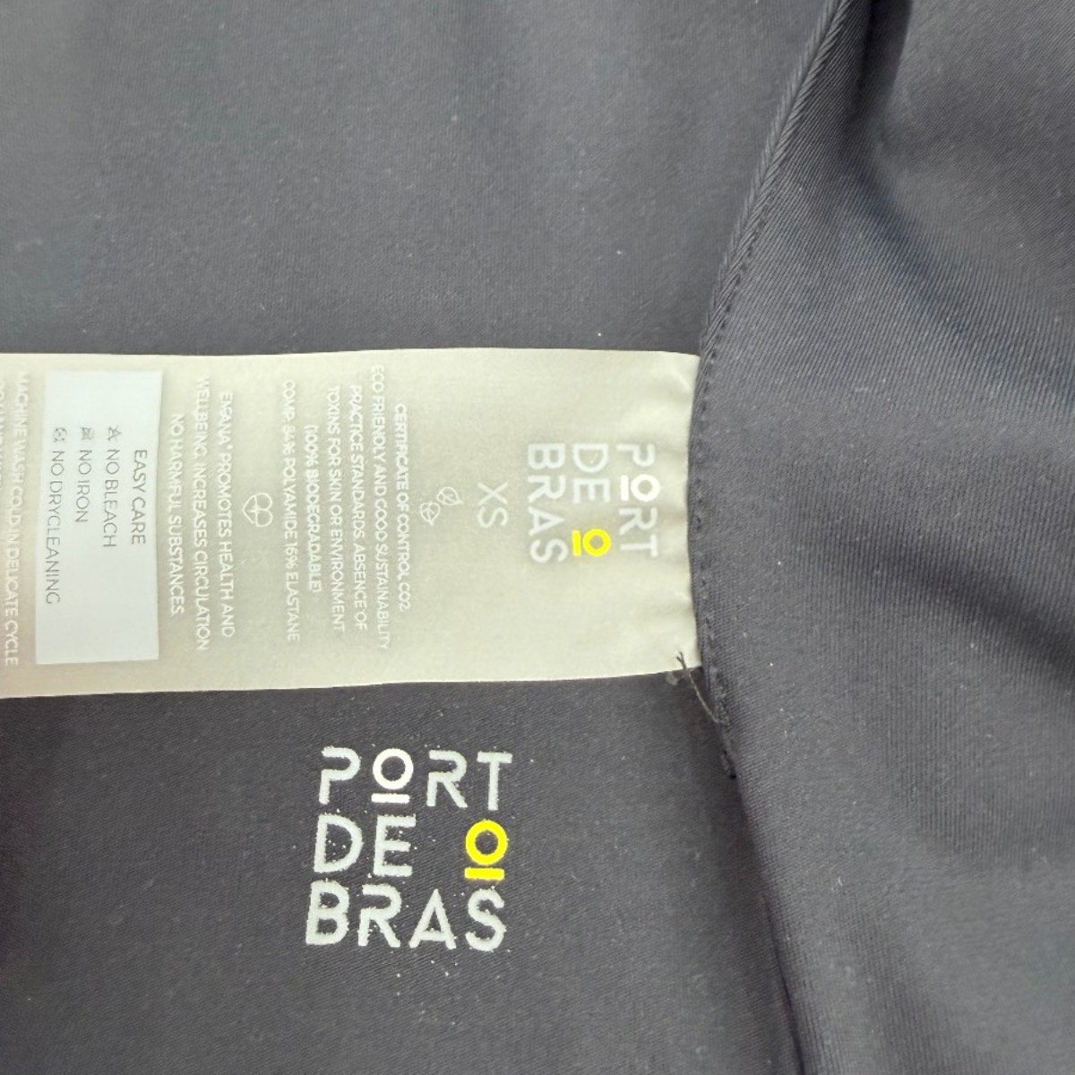 Port de Bras Mila Bi-Color Ruffle Shoulder Top