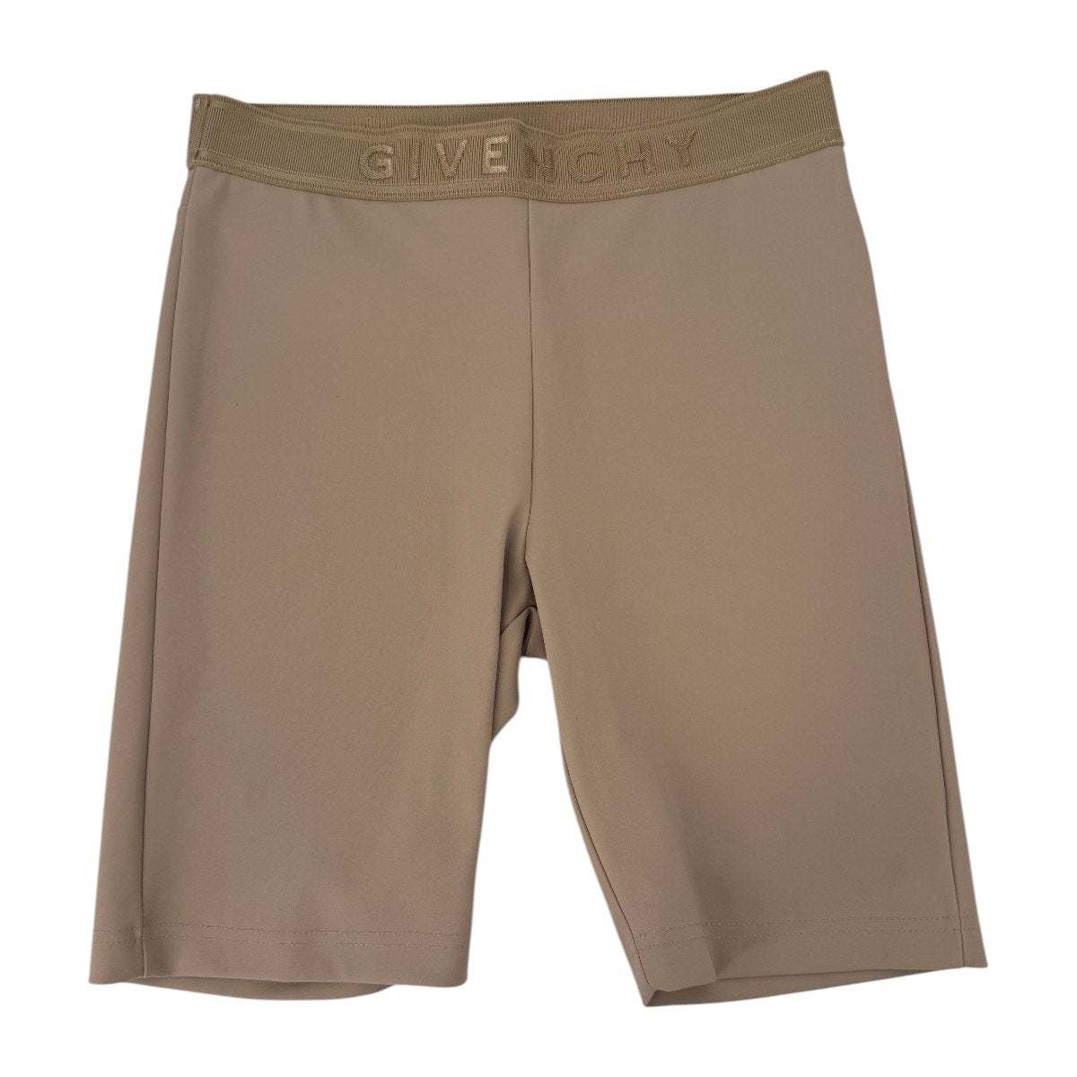 Givenchy Logo Waistband Stretch Biker Shorts