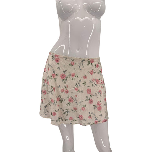 Tularosa Tina Spring Floral Print Mini Skirt