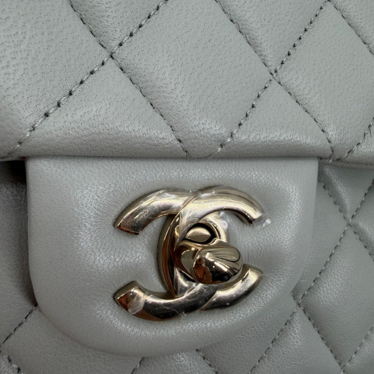Chanel Lambskin Quilted Classic Double Flap Shoulder Bag
