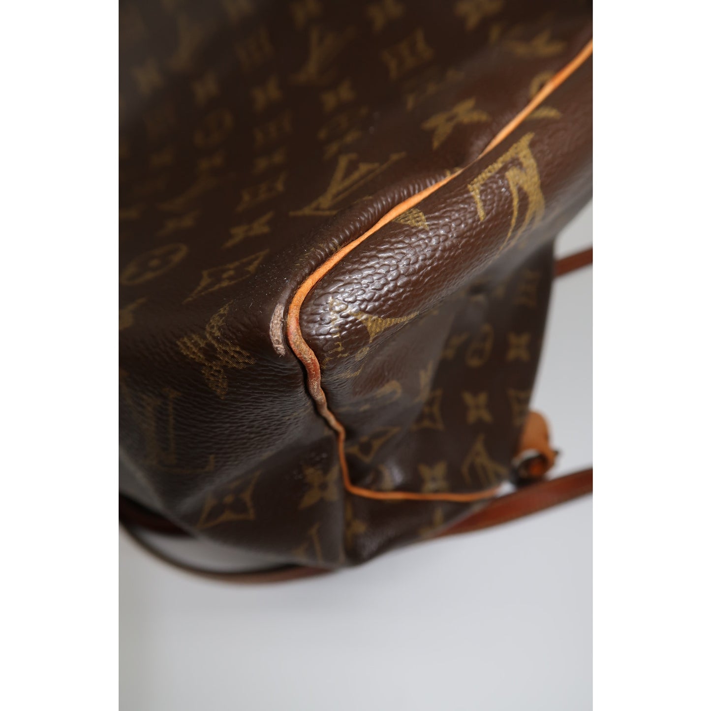 Vintage Louis Vuitton Leather Monogram Speedy Boston Hand Bag