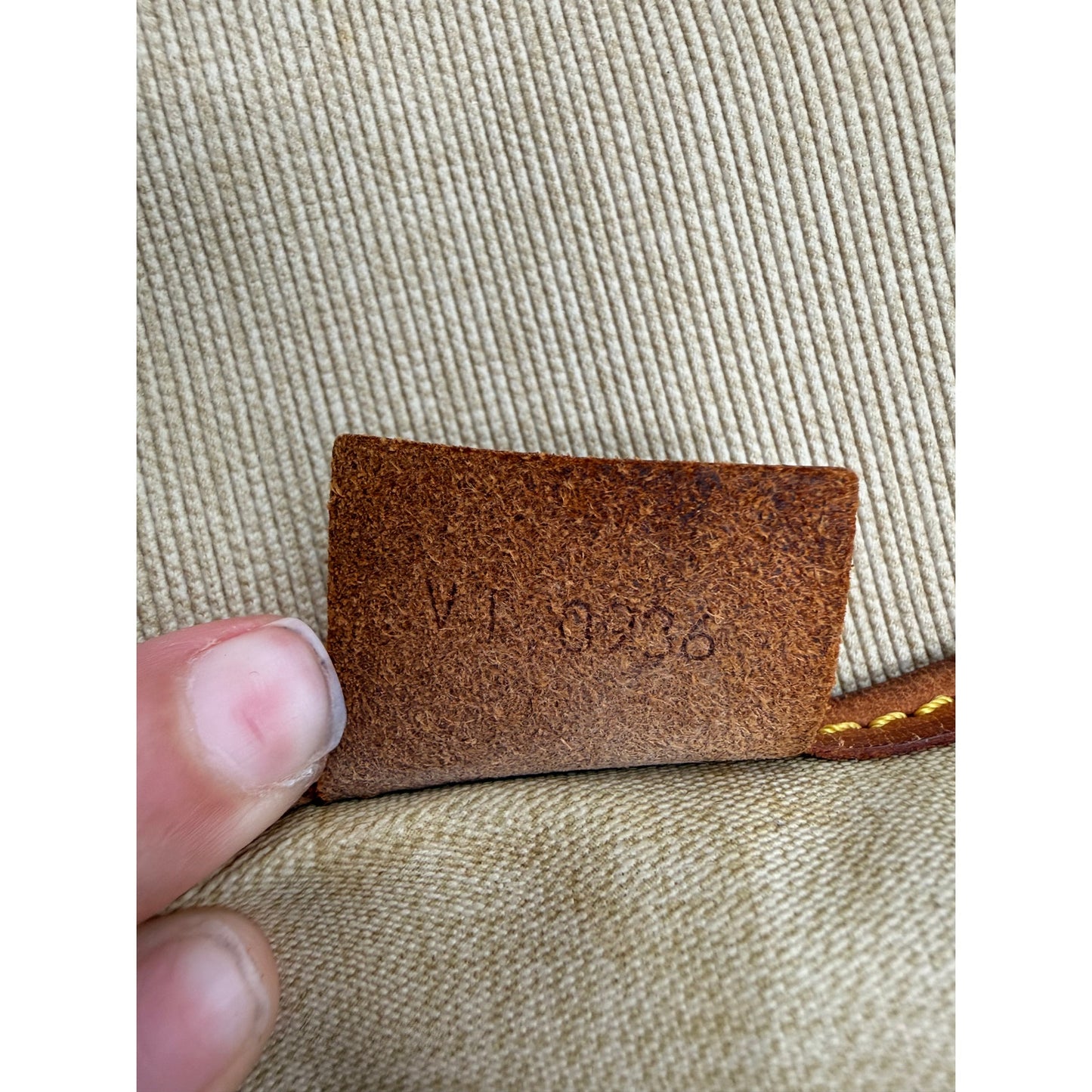 Louis Vuitton Leather Monogram Canvas Excursion Satchel Bag
