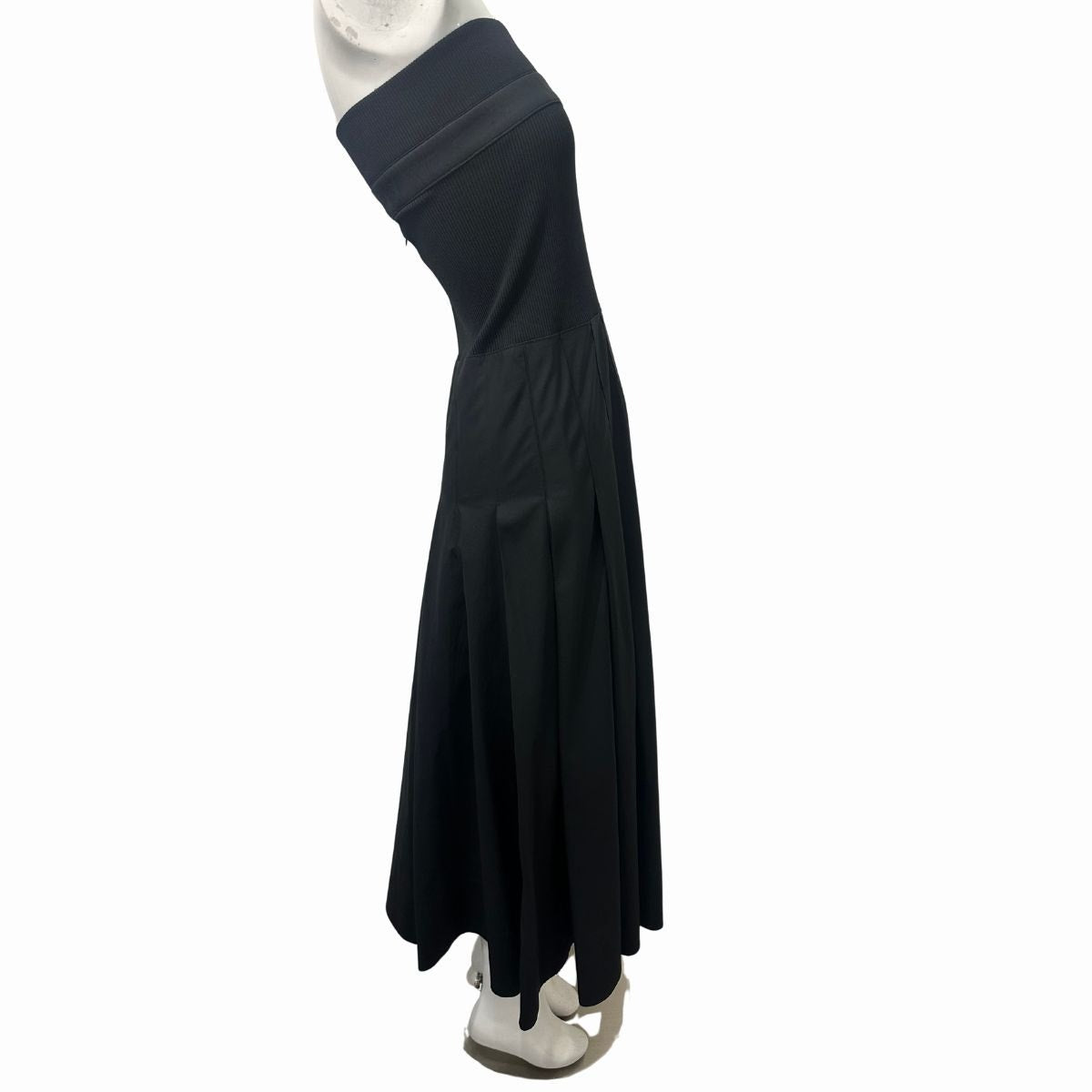 Proenza Schouler White Label Warren Pleated A-line Tube Midi Dress