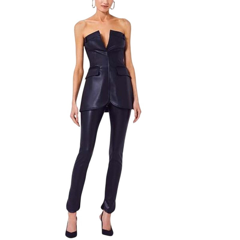 ALEXIS Neoma Strapless Top Vincenzo Skinny Pants Set