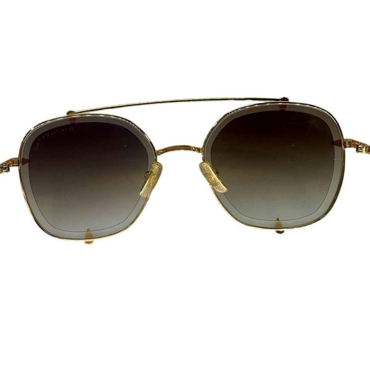 DITA Talon-Two 23009 Gold Titanium Aviator Sunglasses Gradient Lenses