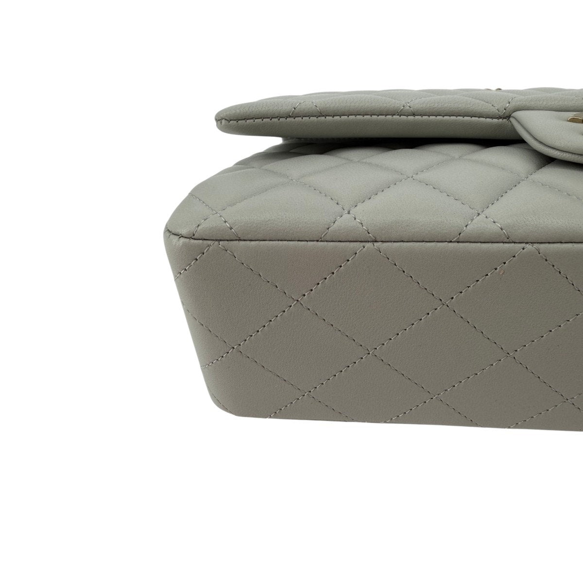 Chanel Lambskin Quilted Classic Double Flap Shoulder Bag