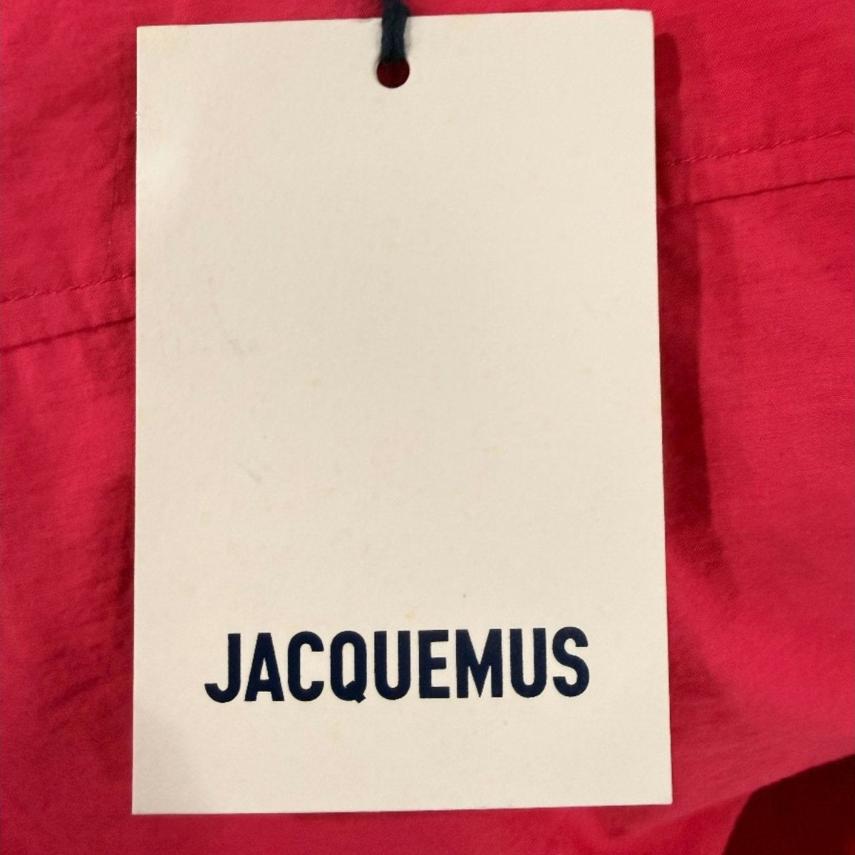 Jacquemus Cotton Blend La Chemise Ballu Cropped Shirt Pink