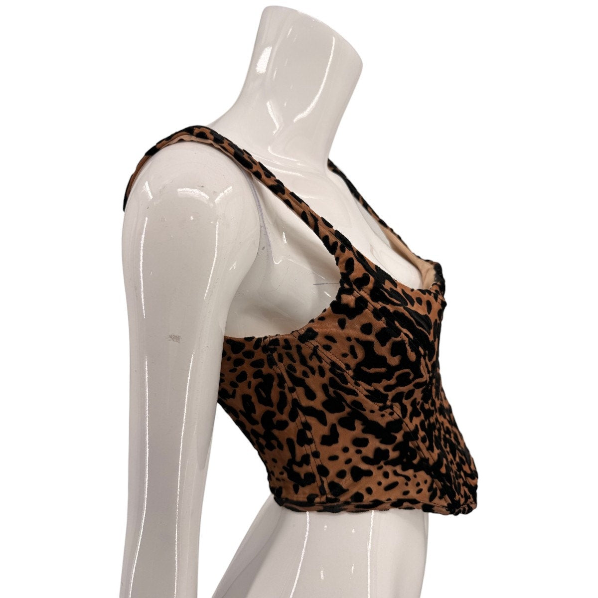 House of CB Jacqueline Leopard Print Corset Bustier