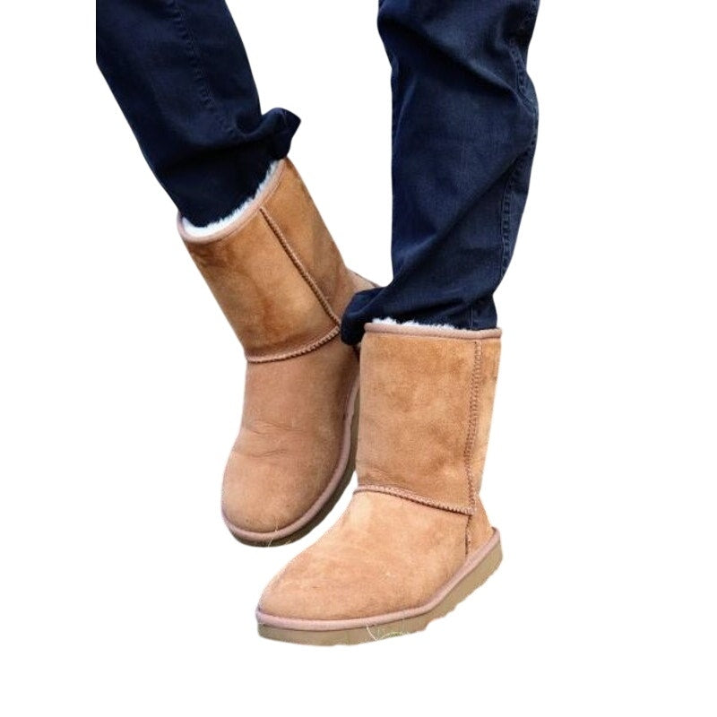 UGG Suede Sheepskin Classic Short II Boots