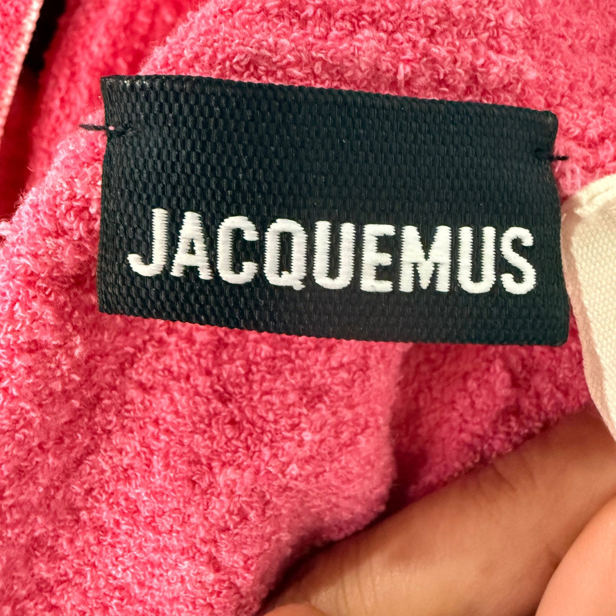 Jacequemus Cotton Blend Knit Le Haut Noué Knotted Sweater Vest
