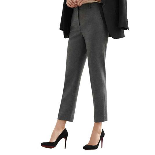 Christian Louboutin Black Suede Round Toe Slip On High Heel Pumps