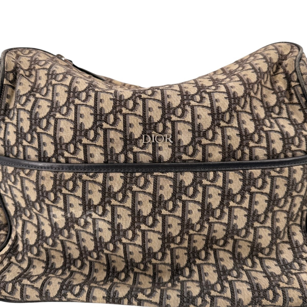 Christian Dior Diorissimo Oblique Jacquard Canvas Diaper Shoulder Bag