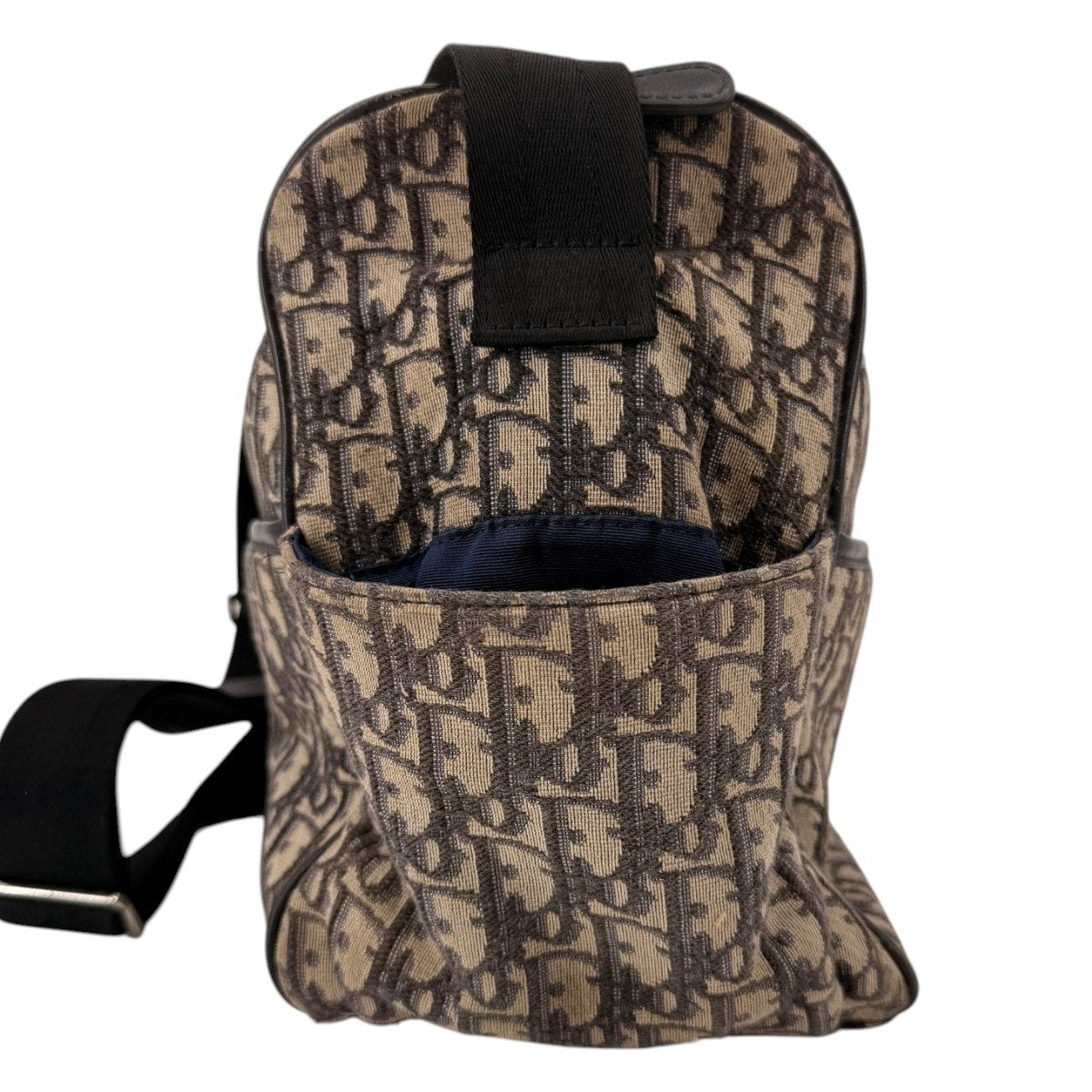 Christian Dior Diorissimo Oblique Jacquard Canvas Diaper Shoulder Bag