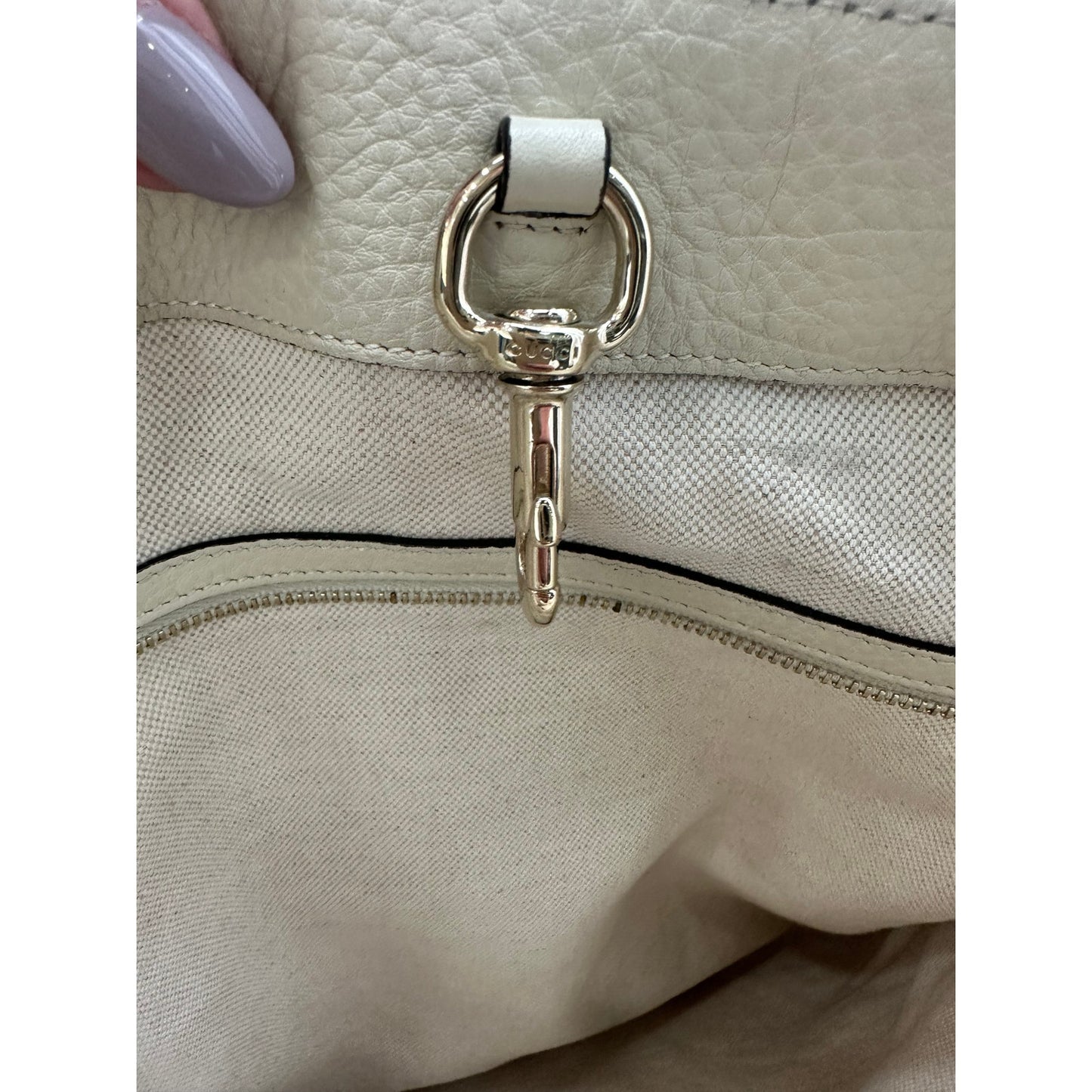 Gucci Raffia Straw Mesh Bamboo Handle Tote Bag
