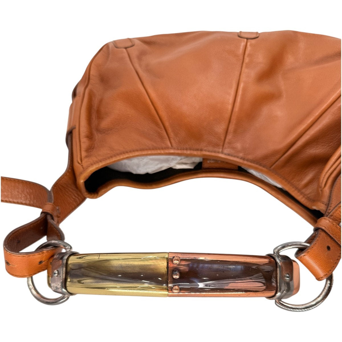 Yves Saint Laurent Leather Mombasa Vintage Handbag