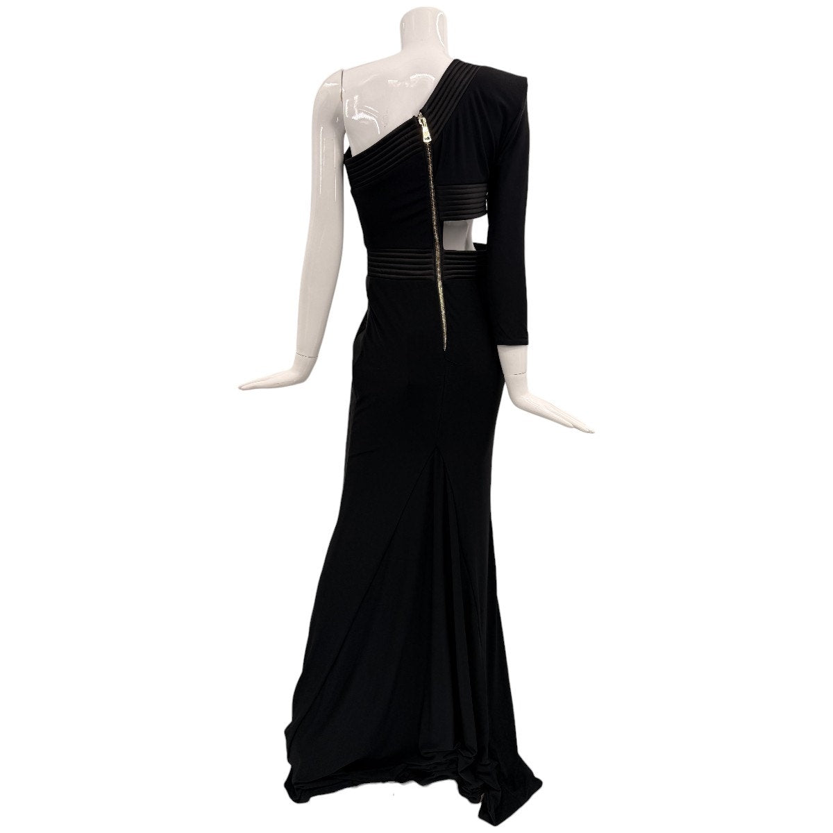 Zhivago Circus Delirium One-Shoulder Maxi Gown