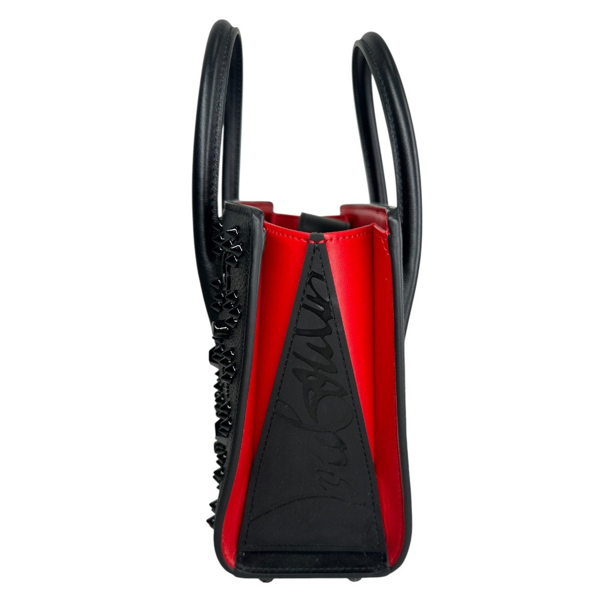 Christian Louboutin Leather Rockstud Paloma Mini Handbag