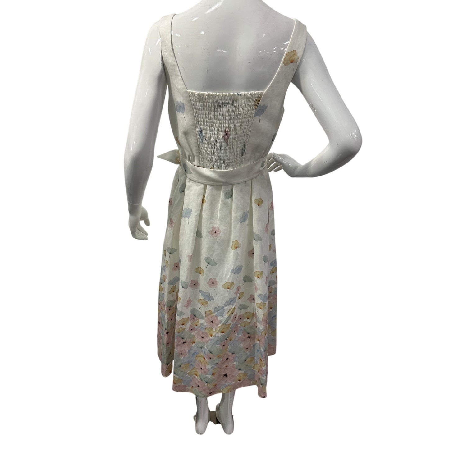 Sachin & Babi Bryce Floral Belted Midi Dress