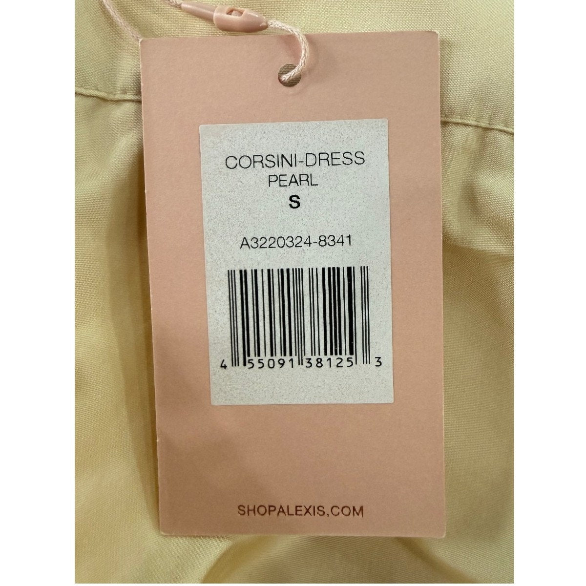 Alexis Corsini Pearl Tiered Plissé Ruffle Mini Dress Women's Size Small