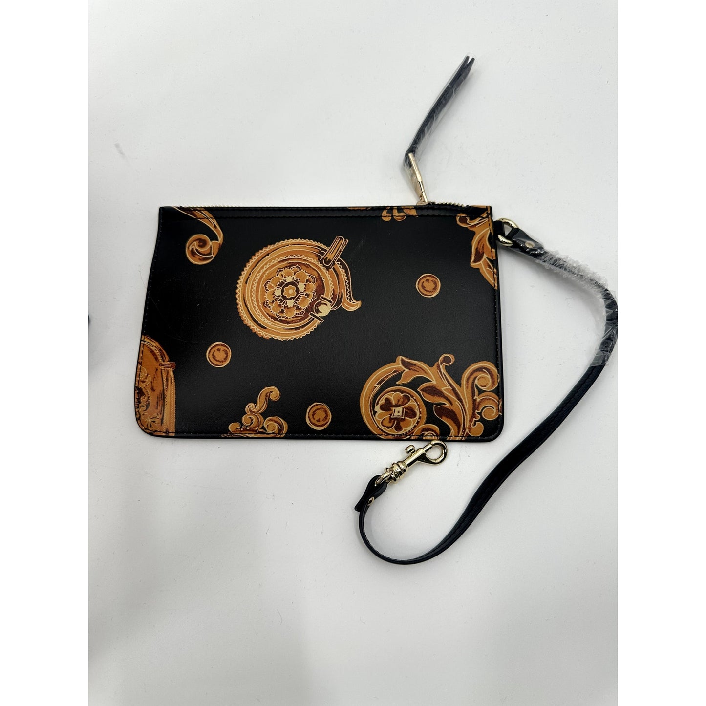 Versace Jeans Couture Faux Leather Graphic Print Reversible Tote Bag