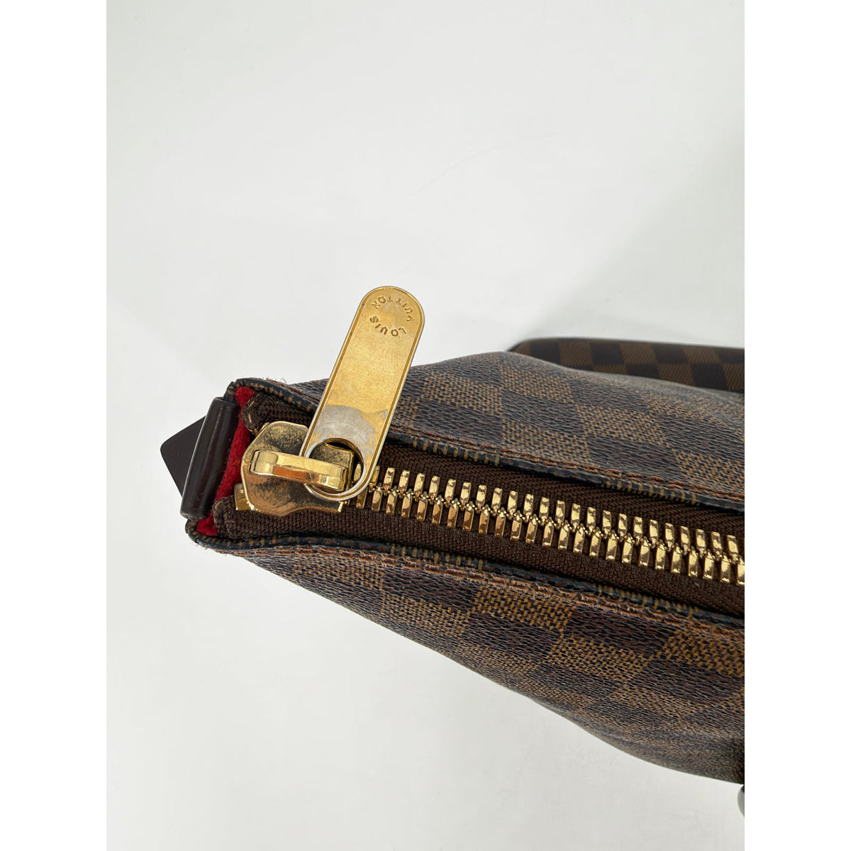 Louis Vuitton Damier Ebene Saleya Tote Brown
