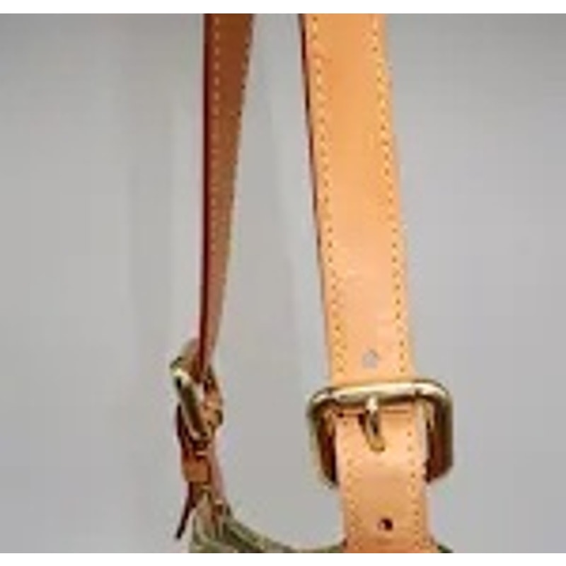 Louis Vuitton Denim Monogram GM Baggy Shoulder Bag Green
