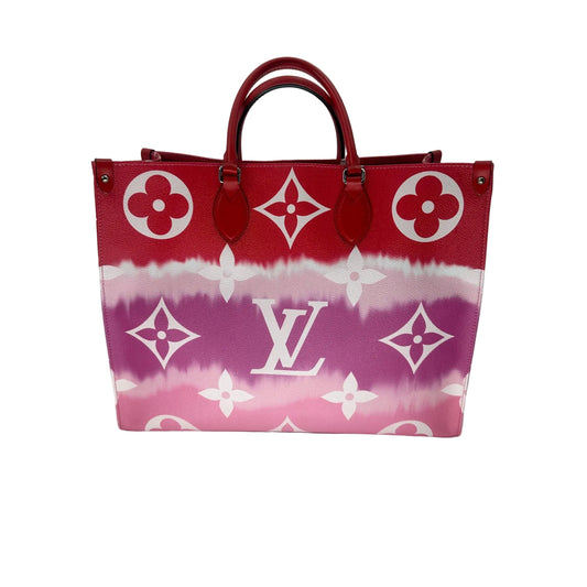 Louis Vuitton Leather Monogram Escale Onthego OnTheGo Tote Bag
