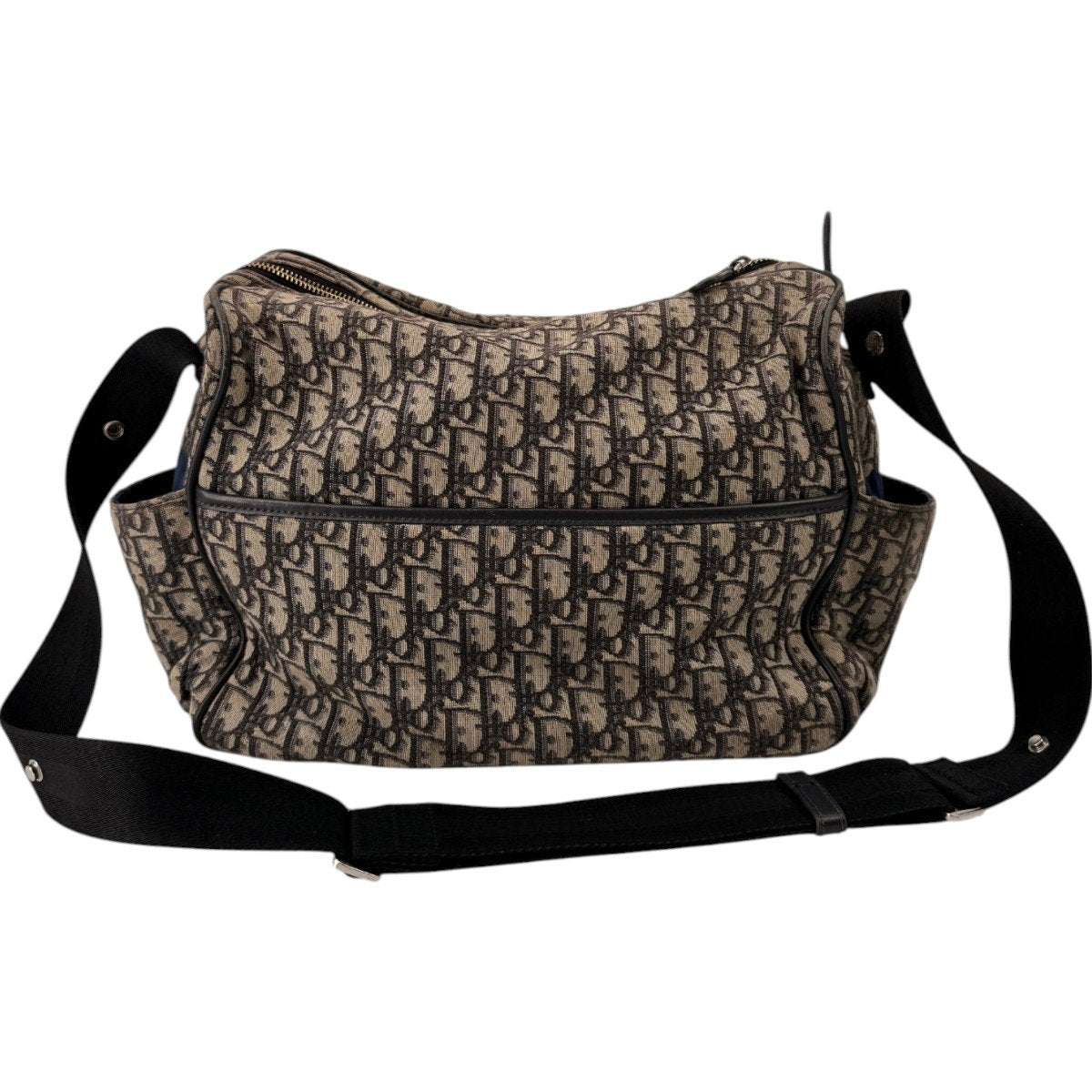 Christian Dior Diorissimo Oblique Jacquard Canvas Diaper Shoulder Bag