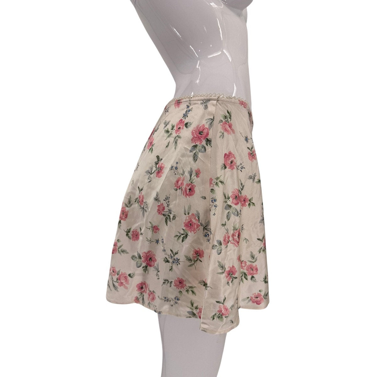 Tularosa Tina Spring Floral Print Mini Skirt