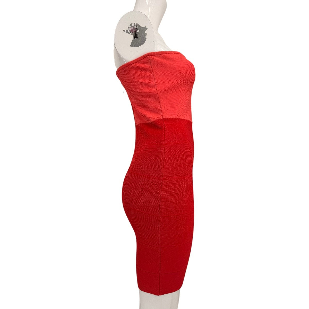 BCBGMaxazria Alyona Strapless Bodycon Bandage Mini Dress