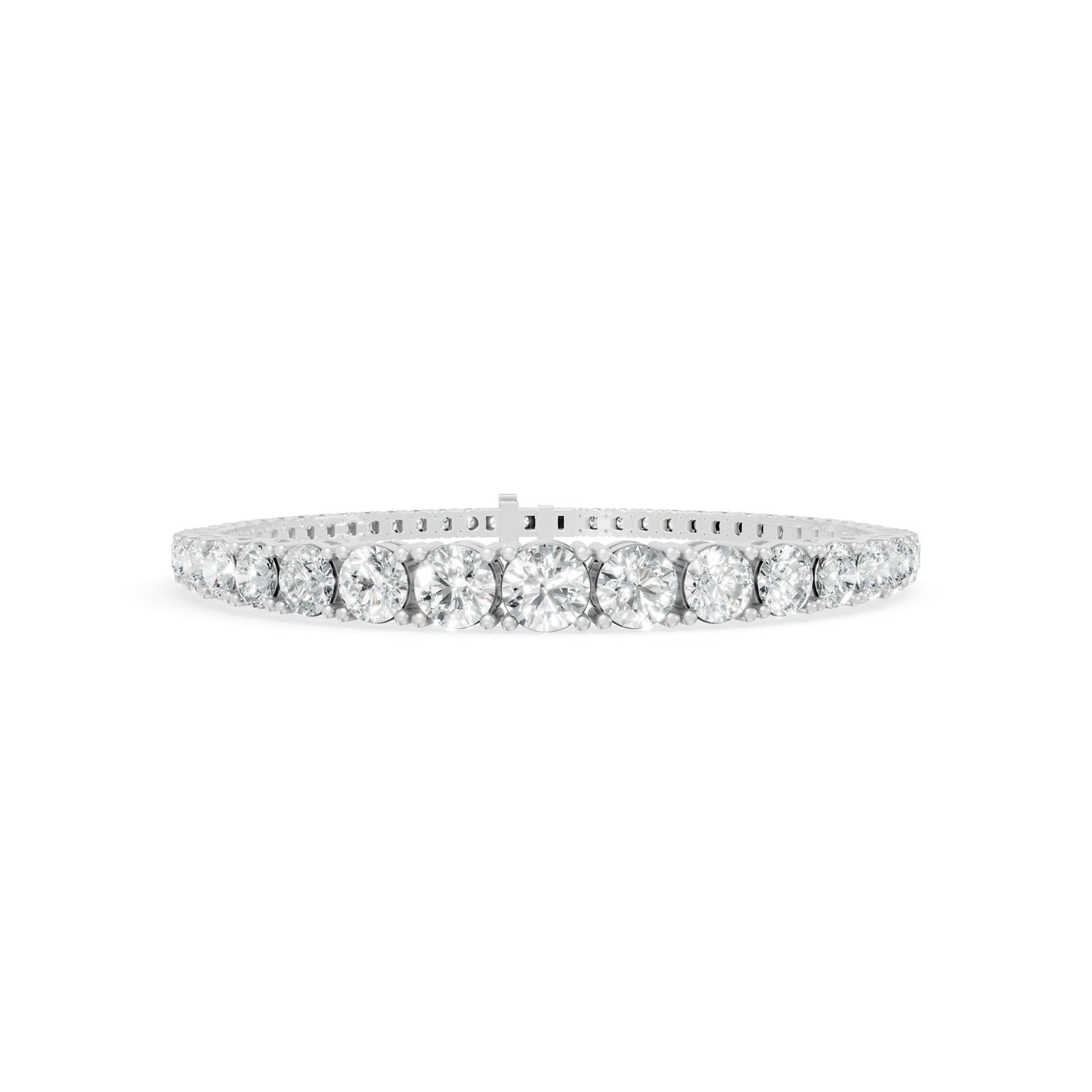8.60 ctw Diamond Rivera 14K White Gold Tennis Bracelet