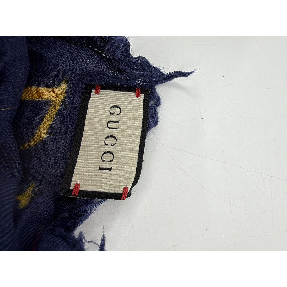 Gucci Flora Snake L'Aveugle Par Amour Shawl Scarf Red Navy Floral Wrap