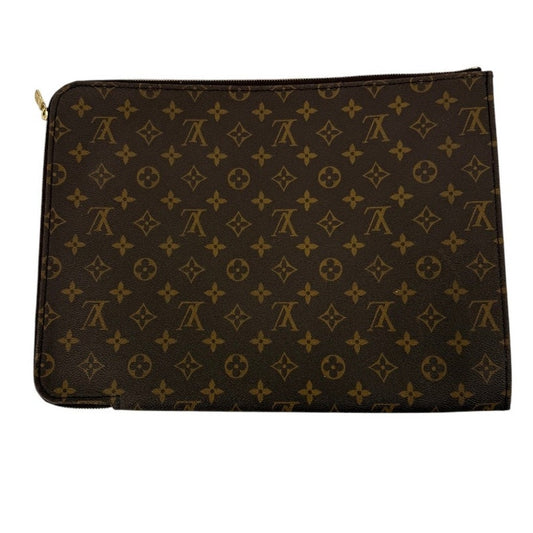 Louis Vuitton Monogram Poche Documents Portfolio Laptop Case