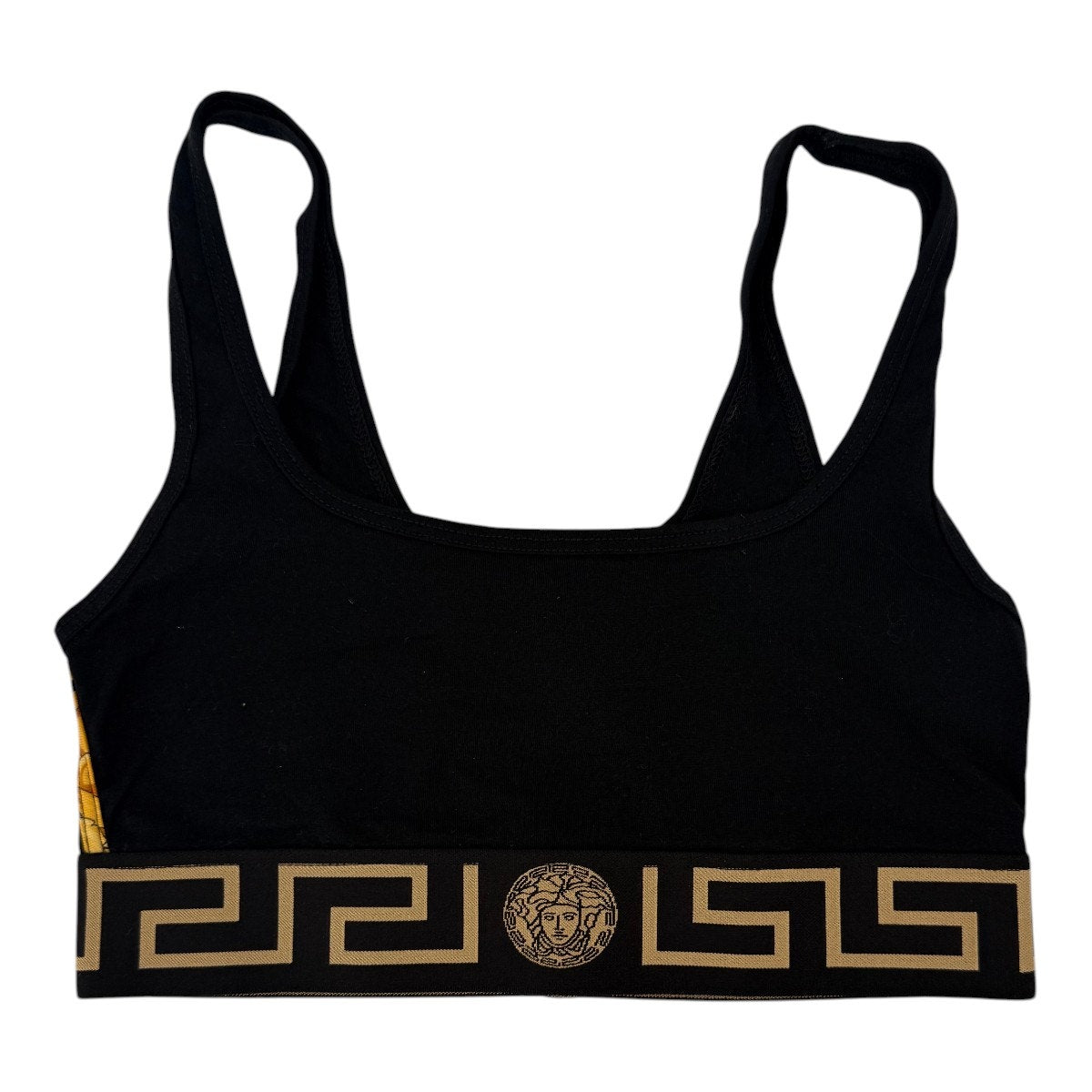 Versace Greca Border Sports Bra