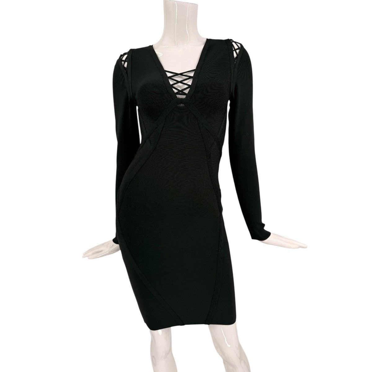 Majorelle Knit Stretch Fitted Bodycon Mini Dress
