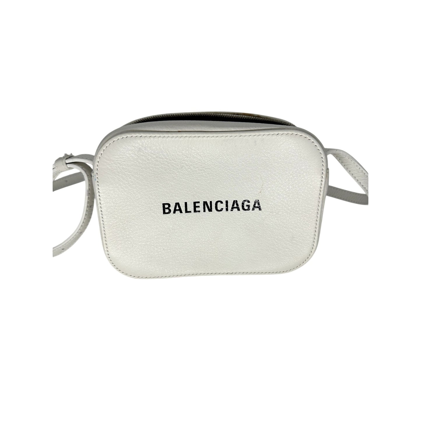 Balenciaga Leather Everyday Ville Crossbody Bag