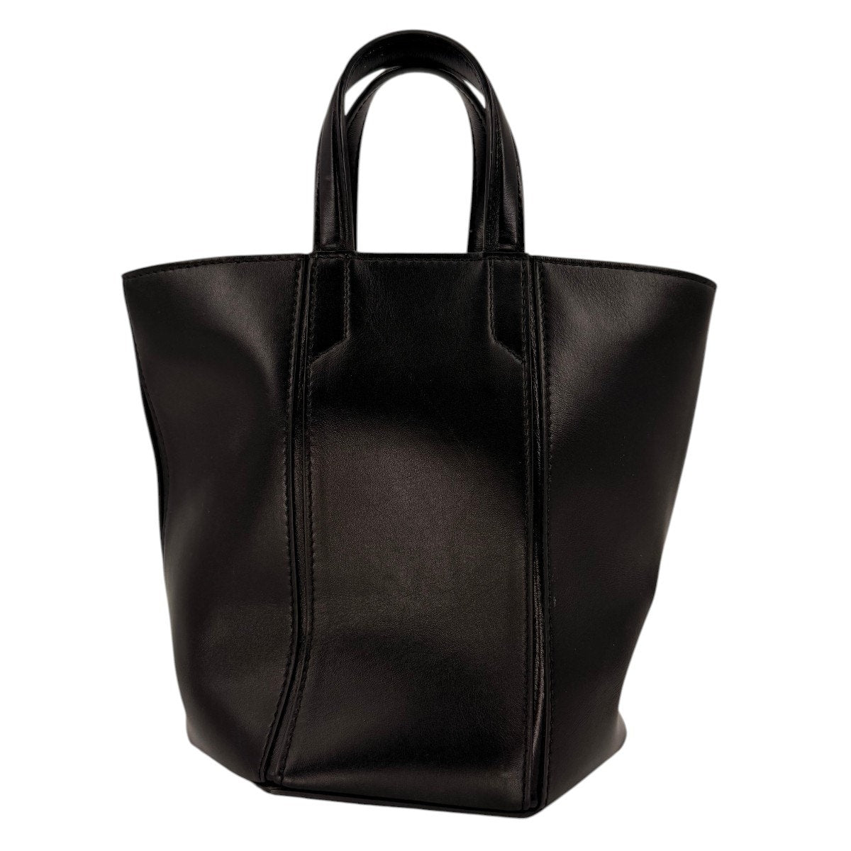 Off-White Vintage Allen Leather Bucket Bag Crossbody Tote