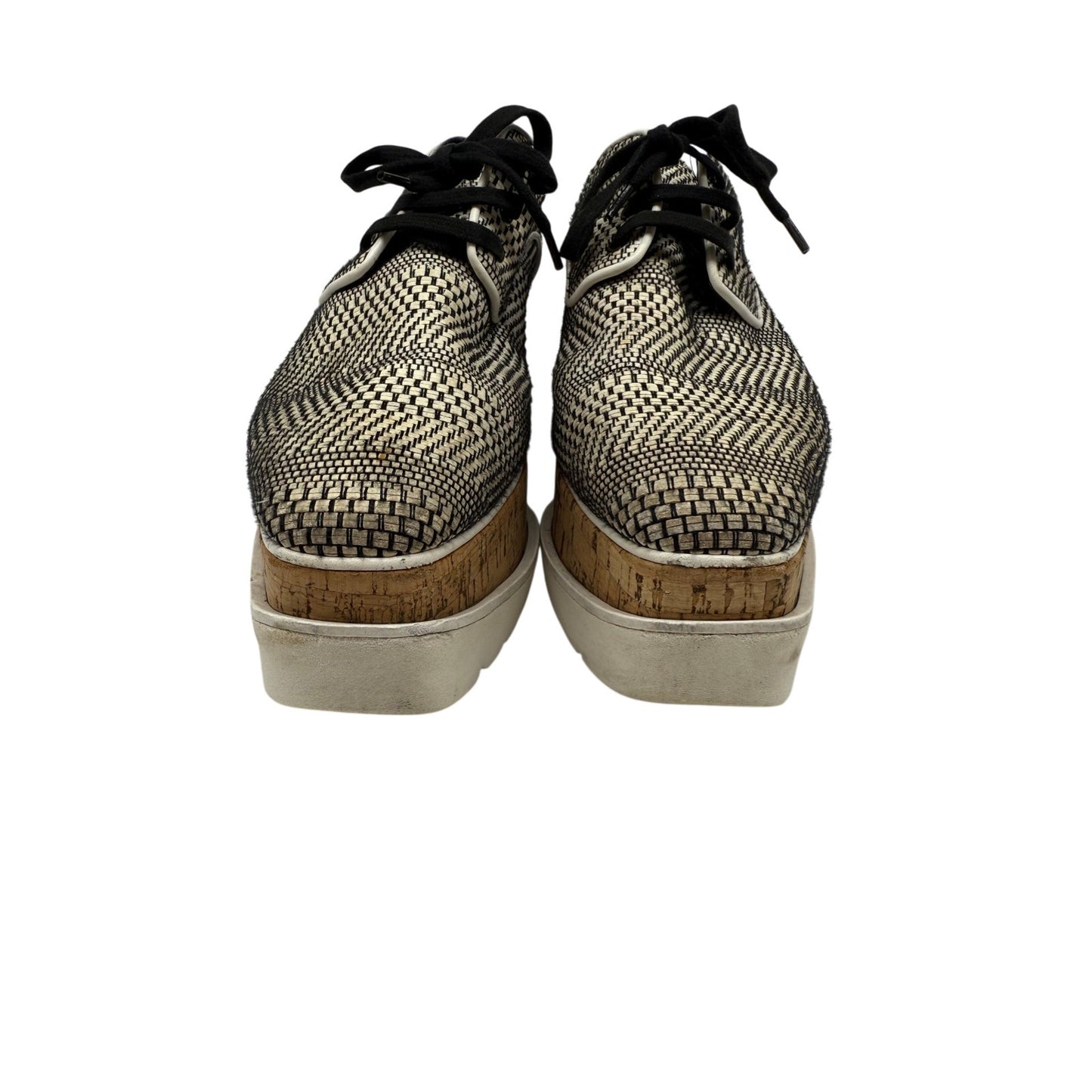 Stella McCartney Faux Leather Elyse Platform Sneakers