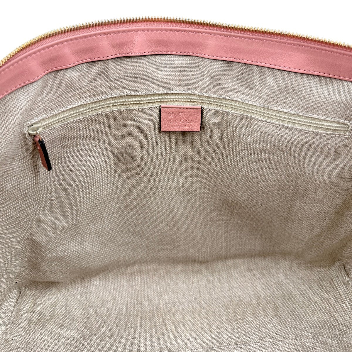 Gucci Leather Microguccissima Tote Bag