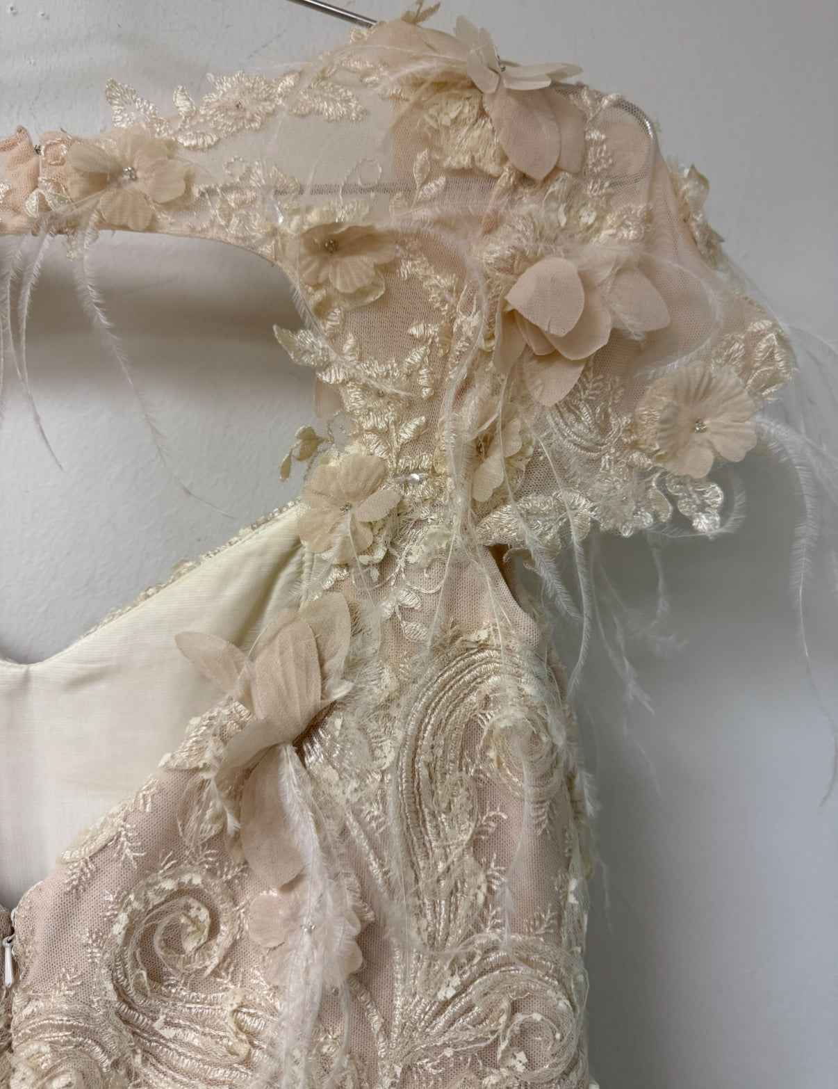 Custom made maxi floral dress