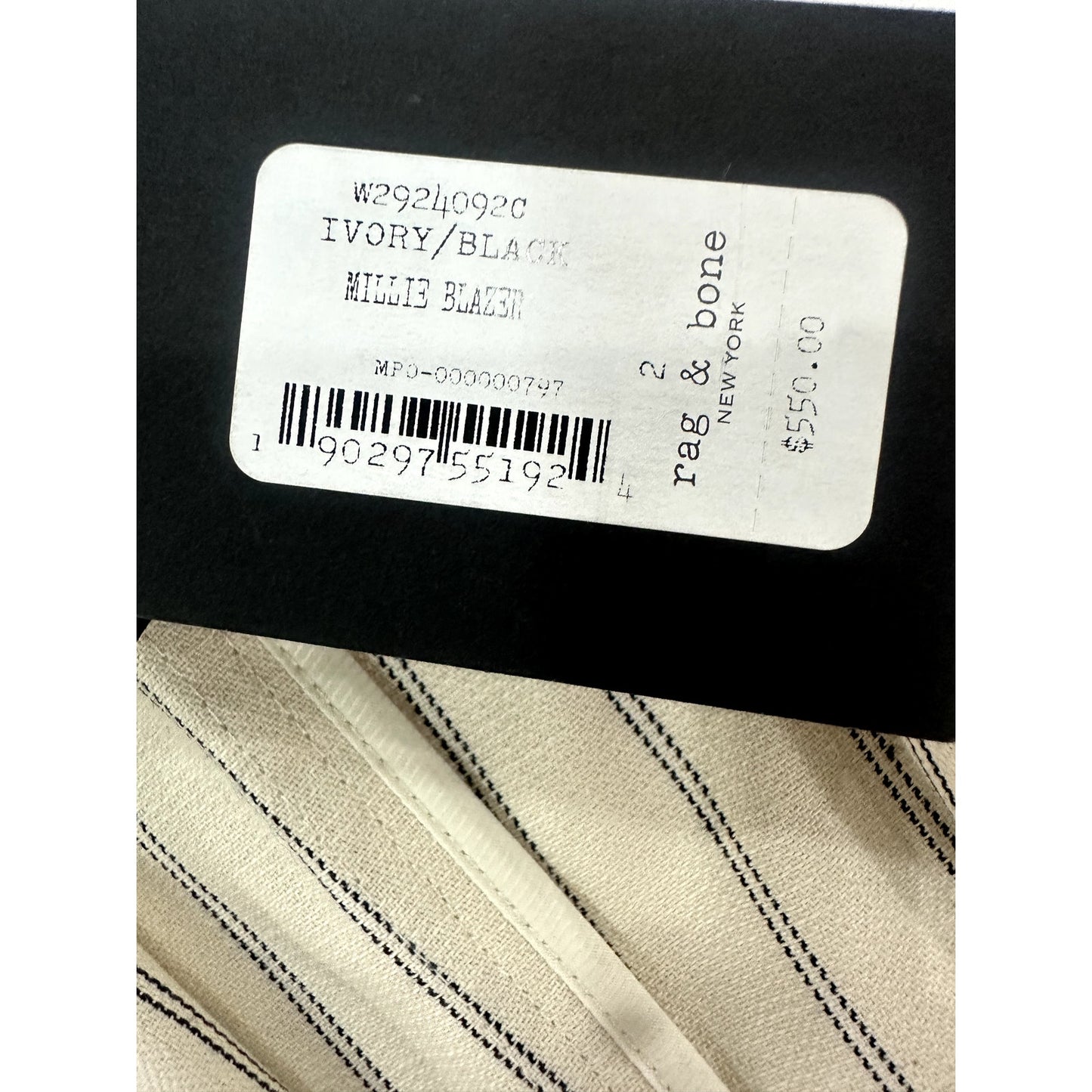 Rag & Bone Millie Blazer & Simone Pants Striped Suit Set