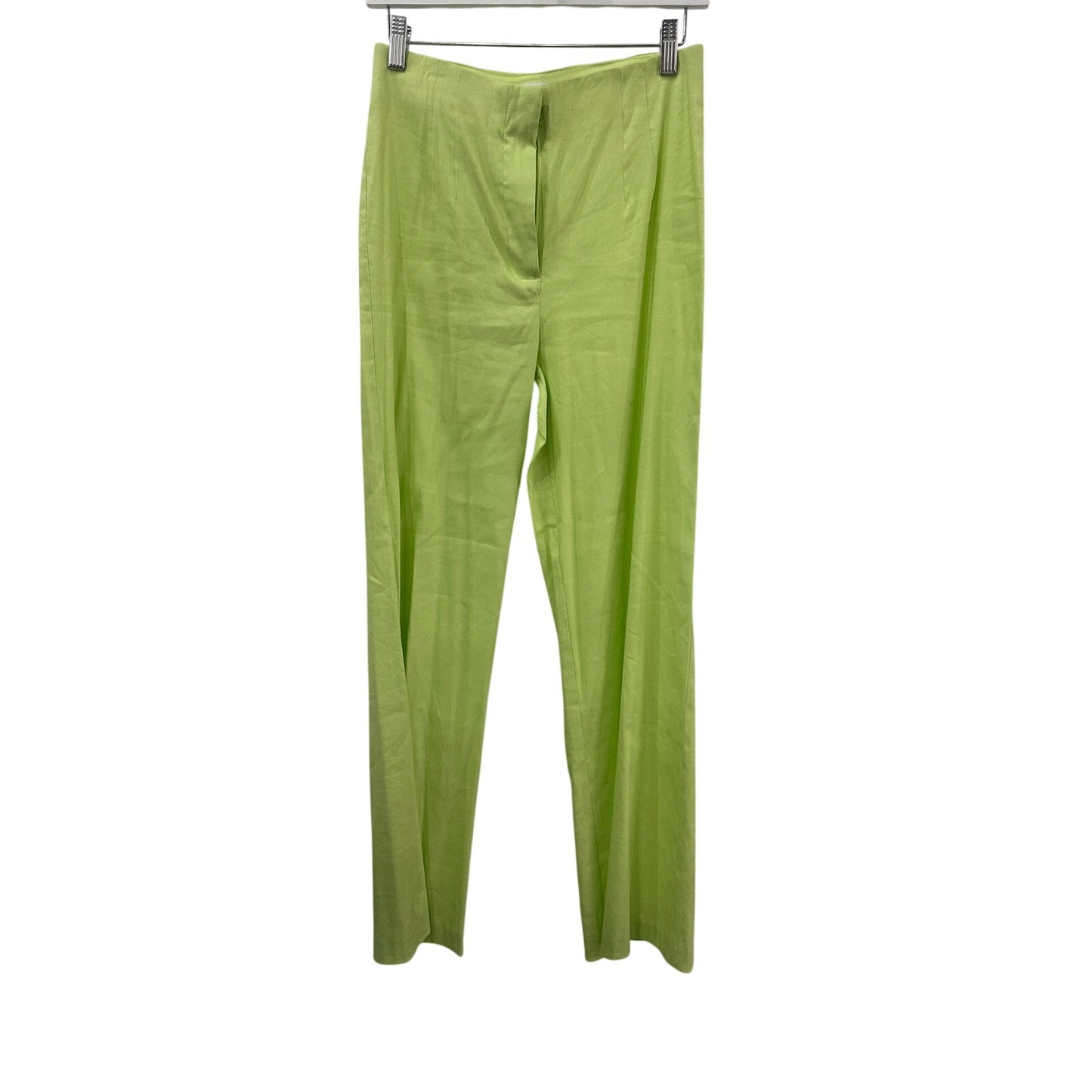 House of Harlow 1960 Linen Blend Crop Top Wide Leg Pants Set