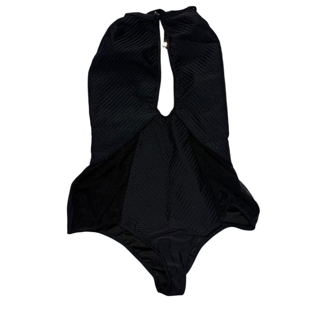 Beach Riot Marisa High-Neck One-Piece Swimsuit Front Keyhole
